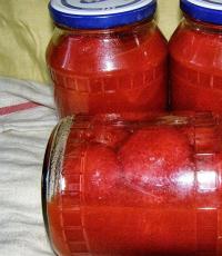 Rajčice u vlastitom soku - zbirka recepata