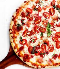 The easiest pizza recipe at home